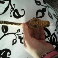 Дървена Змия, снимка 1 - Рисуване и оцветяване - 21063170