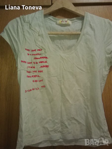 тениска с надписи, снимка 1
