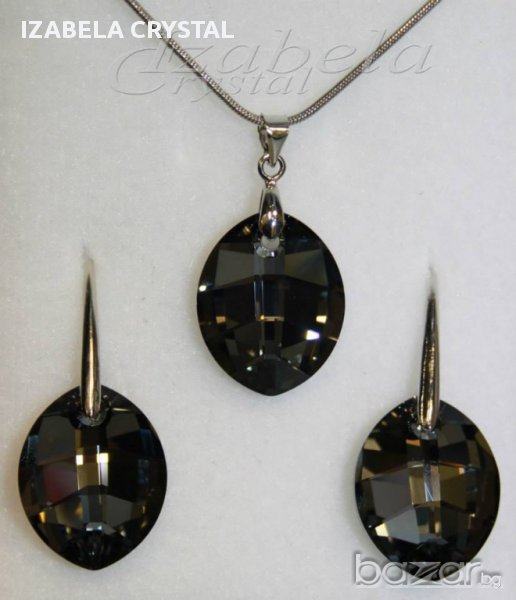 Комплект Сваровски ''Pure Leaf'' Crystals from SWAROVSKI ®, снимка 1