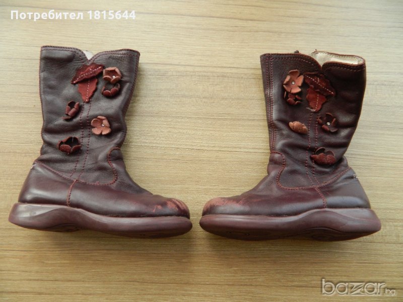 Детски ботушки естествена кожа марка Pringini, снимка 1