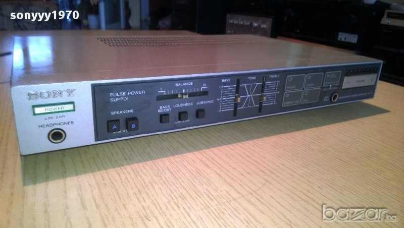 sony ta-v5 stereo amplifier-made in japan-внос швеицария, снимка 1