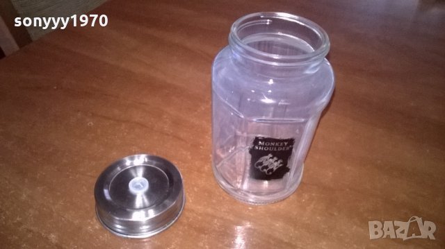 поръчано-monkey shoulder-шеикър-13х8см, снимка 6 - Колекции - 22045467