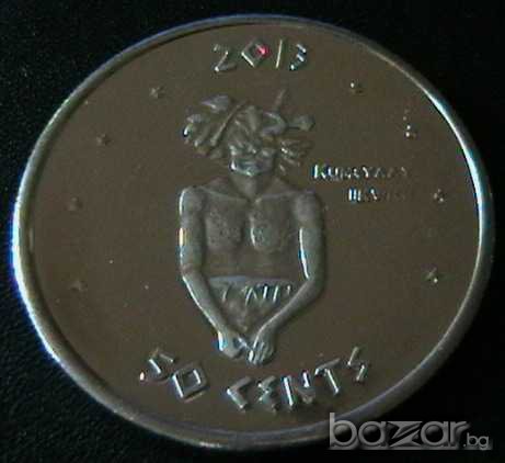50 цента 2013(Поща на Индианските мисии) , САЩ, снимка 1 - Нумизматика и бонистика - 7497728