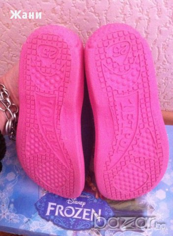 Пантофи 25 номер, снимка 4 - Бебешки обувки - 17268770