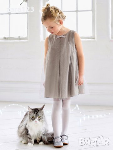 нова рокля Vertbaudet, 8-9г/132см, снимка 3 - Детски рокли и поли - 22780591