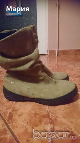 Детски ботуши естествен велур номер 31, снимка 2 - Детски боти и ботуши - 19670104