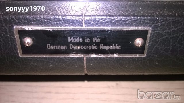 Vermona regent 1000h-made in ddr-внос швеицария, снимка 11 - Ресийвъри, усилватели, смесителни пултове - 13104287