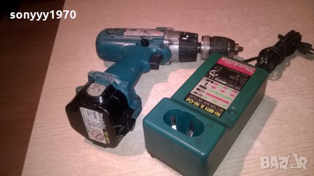 makita-профи комплект-винтоверт+зарядно+батерия-от финландия, снимка 4 - Винтоверти - 22968486