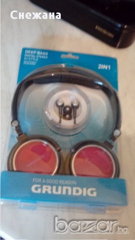 Стерео слушалки Grundig, снимка 2 - Слушалки и портативни колонки - 18001431
