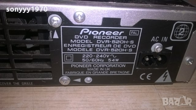 pioneer hdd & dvd recorder-за ремонт-внос швеицария, снимка 17 - Плейъри, домашно кино, прожектори - 22793485