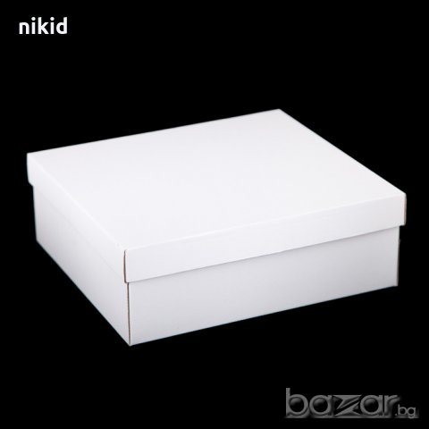 Кутия за торта картонена велпапе картон с отделен капак в Кутии за храна в  гр. Ямбол - ID19158312 — Bazar.bg