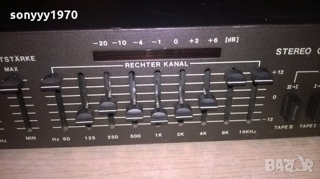 universum eq3930b-equalizer-germany-внос швеицария, снимка 3 - Ресийвъри, усилватели, смесителни пултове - 22006652