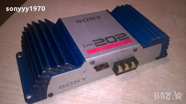 sony exm-202 power amplifier-made in japan-внос швеицария, снимка 3 - Аксесоари и консумативи - 23593310
