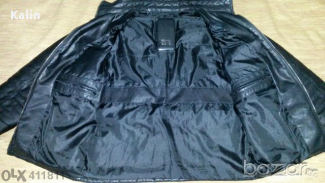 Екстравагантно кожено яке -Тележки бокс, снимка 4 - Якета - 11916742