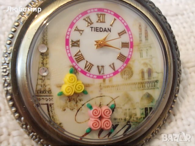 Джобен часовник TIEDAN, снимка 2 - Други ценни предмети - 23418190