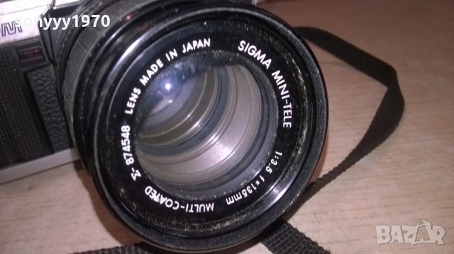 minolta & sigma-made in japan-ретро фото-внос франция, снимка 10 - Фотоапарати - 26104457