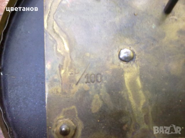  СТАР СТЕНЕН ЧАСОВНИК, снимка 8 - Антикварни и старинни предмети - 25464554