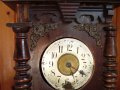 Красив старинен настолен часовник-Юнгханс с латерна, снимка 3