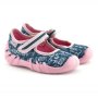 Детски обувки Befado 109P160 с дишащи, анатомични подметки, велкро залепване, сив цвят, за момиче , снимка 1