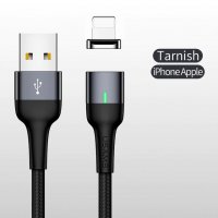 Lightning USB кабел с магнитен накрайник USAMS SJ326 U28 за iPhone, снимка 8 - Аксесоари за Apple - 26115730