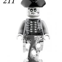 Лего фигури Карибски пирати Джак Спароу Барбароса Салазар Дейви Джоунс Черната брада, снимка 11 - Конструктори - 24011687