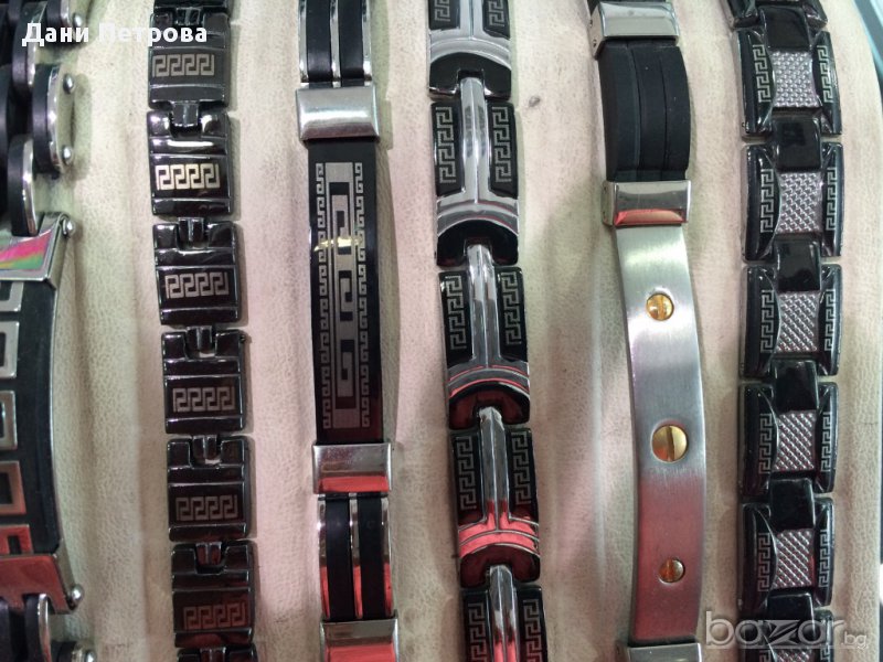 Гривна стомана Версаче, снимка 1