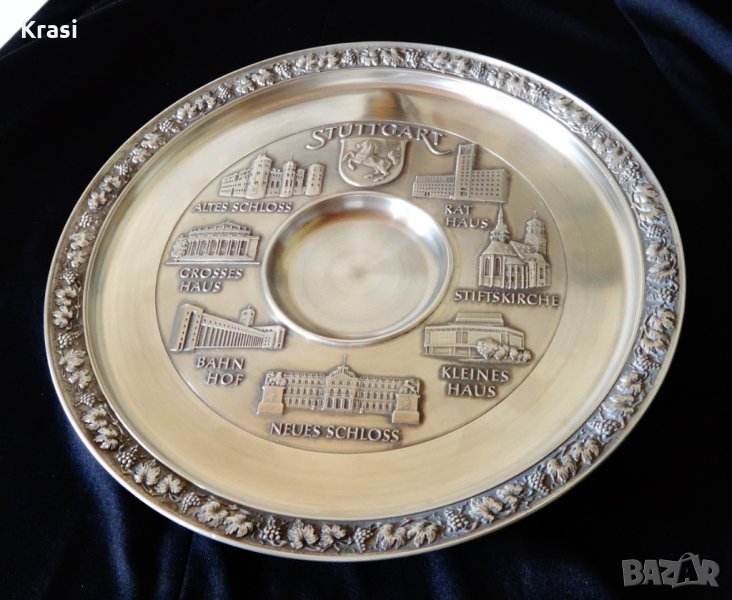 Калаено пано 900 гр.,изправен кон,архитектура,лози,грозде. , снимка 1