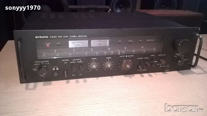 Strato r-9000 receiver-west germany-внос швеицария, снимка 1