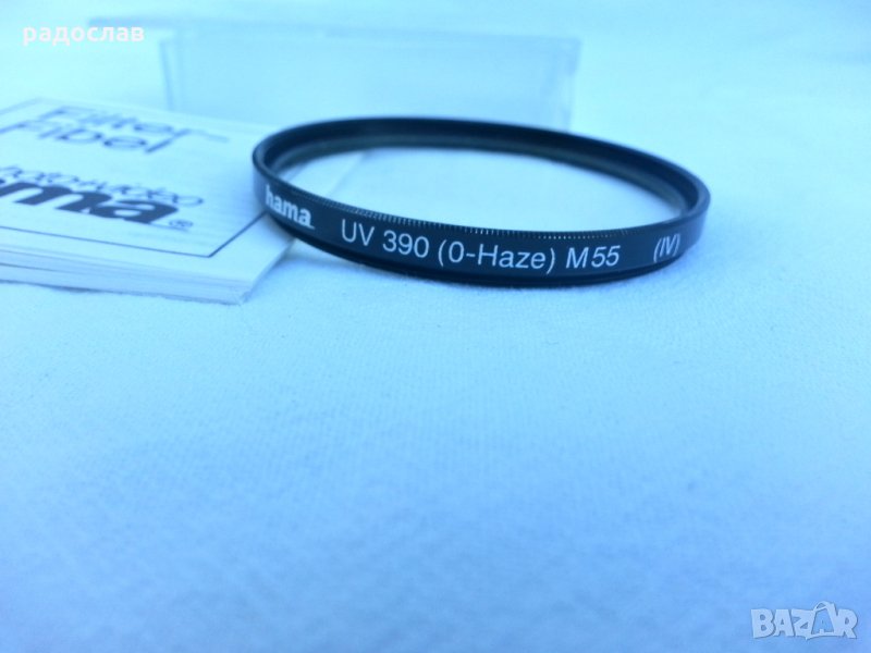 HAMA UV 390 (0-Haze) M55 (IV) 55 мм  UV филтър, снимка 1