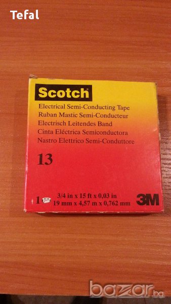 Лента самовулканизираща се полупроводяща 3М Scotch 13., снимка 1