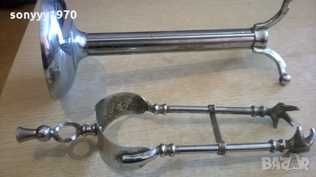 щипка с поставка-29х13см-внос англия, снимка 9 - Колекции - 23048415