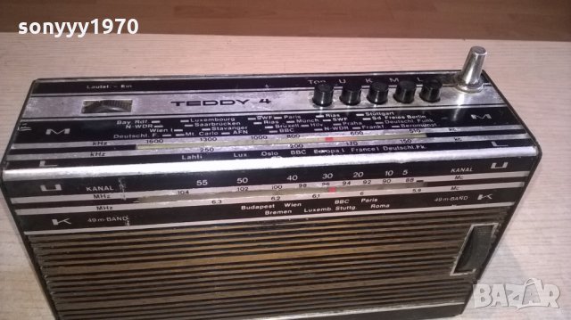 itt schaub-lorenz teddy 4-ретро колекция-внос швеицария, снимка 11 - Ресийвъри, усилватели, смесителни пултове - 24903505