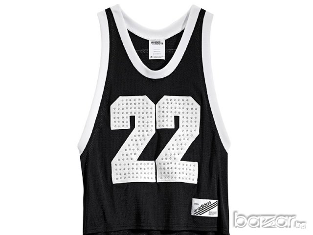ADIDAS JEREMY SCOTT Мъжки Потник с Камъни size M, снимка 3 - Тениски - 6599230