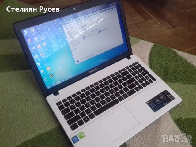 лаптоп ASUS x552m  15.6 инча -цена 370лв, моля БЕЗ бартери лаптопа е буквално НОВ - 1000 GB хард дис, снимка 1 - Лаптопи за работа - 22324148