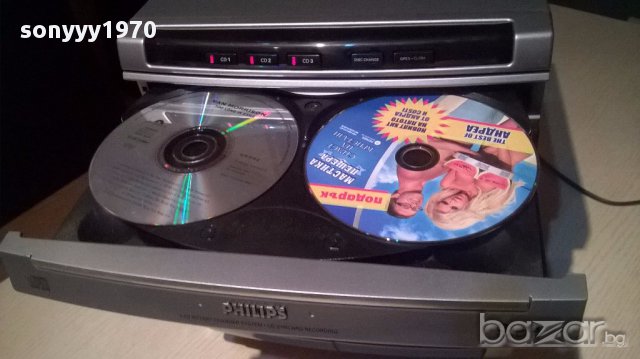 philips-amplifier+tuner/rds+cd3+deck/2revers-внос швеицария, снимка 9 - Ресийвъри, усилватели, смесителни пултове - 12794982