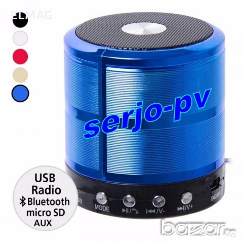 Мини АУДИО КОЛОНКА ''WS-887'' , снимка 2 - Аудиосистеми - 19965153