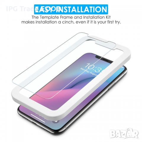 IPhone XS Max стъклен протектор, снимка 4 - Фолия, протектори - 22946911