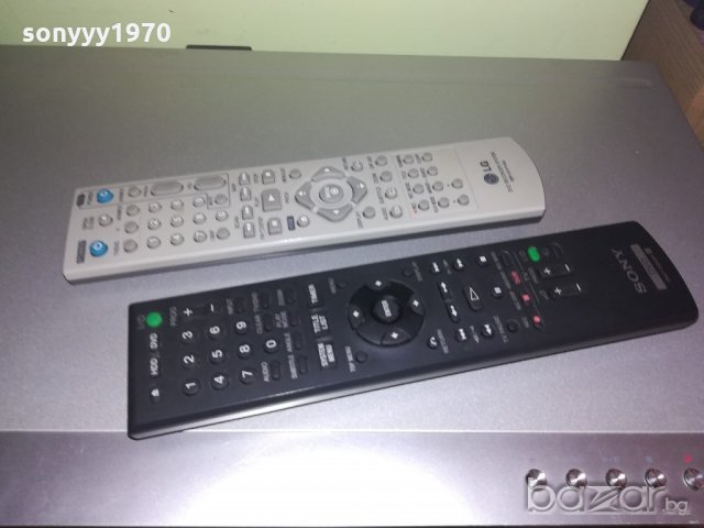 sony & lg dvd recorders+remote control-внос швеицария, снимка 3 - Ресийвъри, усилватели, смесителни пултове - 20168356