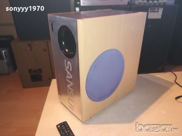 sansui sht-10 active subwoofer+remote-внос швеицария, снимка 5 - Тонколони - 21177985