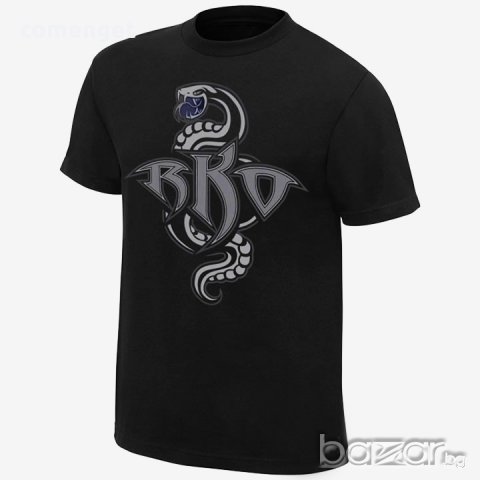 WWE! Мъжки кеч блузи и тениски на RANDY ORTON STRIKE IT FIRST! Поръчай модел с твоя идея!, снимка 3 - Блузи - 14080320