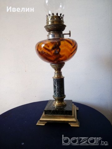 стара газова /газена/ лампа, снимка 3 - Антикварни и старинни предмети - 21373416