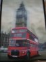 " Лондонски автобус " - триизмерно пано , снимка 1 - Пана - 21004297