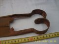 стара кована ножица за стригане на овце с маркировка, снимка 4