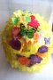 Пинята с цветя,име и пеперуди +подарък маска 10лв, снимка 1 - Декорация за дома - 21145601