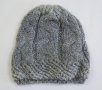 Дамска плетена сива шапка марка Bonnet, снимка 3