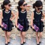 черна детска рокля, снимка 1 - Детски рокли и поли - 15666012