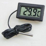 LCD Термометър за вграждане -50 ~ + 110 ° C, обикновенни и за инкубатор, снимка 1 - Други - 12421117