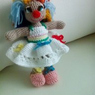 Кукла играчка Момиченце клоун, снимка 3 - Кукли - 14457550