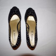 TESORI - 100% Оригинални луксозни италиански дамски обувки / ТЕСОРИ / Ток / Блестящи , снимка 10 - Дамски ежедневни обувки - 17433561