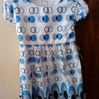 Нова памучна рокля, размер 7 години, снимка 1 - Детски рокли и поли - 24575260